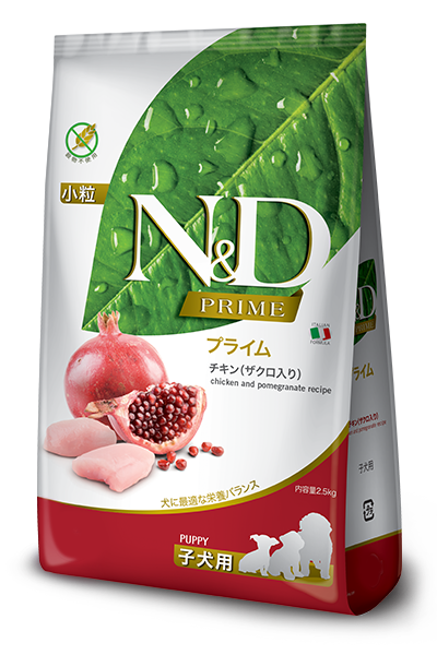 N&D プライム チキン（ザクロ入り）子犬用